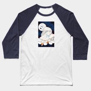 Moon Moths Baseball T-Shirt